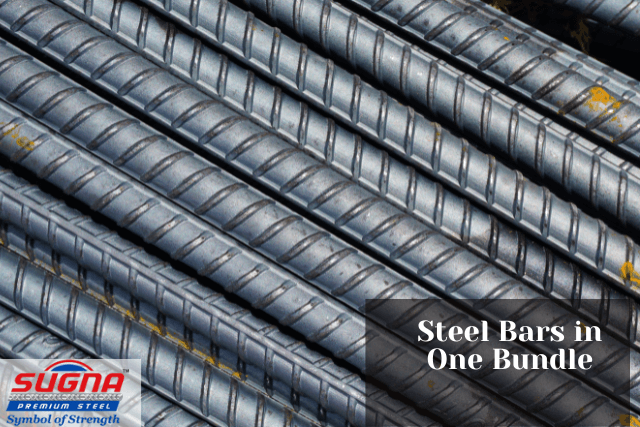 How many steel bars in one bundle